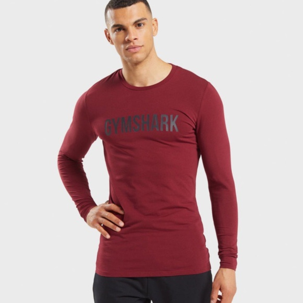 Gymshark Base Long Sleeve - Claret